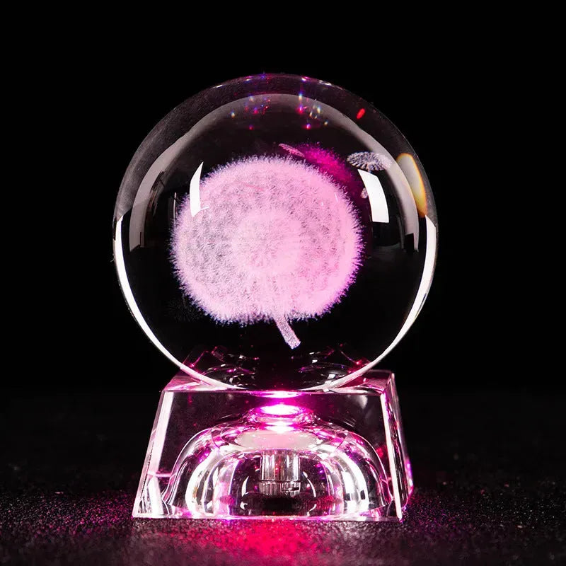 Crystal Basketball Football Sun Galaxy Home Crafts - Bellarte Enchanté Crystal Basketball Football Sun Galaxy Home Crafts